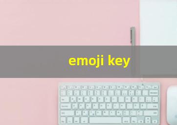 emoji key